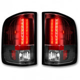 RECON 264189RD RED LED TAIL LIGHTS - sunny-diesel-performance