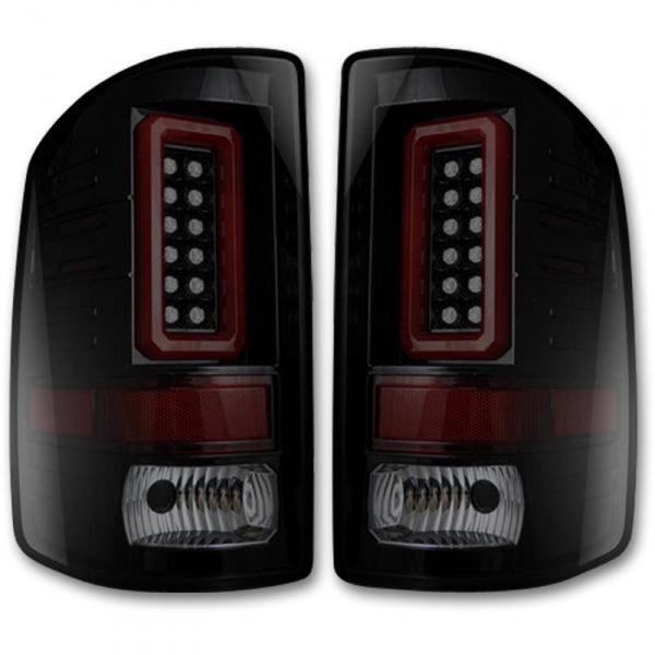 RECON 264239BK SMOKED OLED TAIL LIGHTS - sunny-diesel-performance