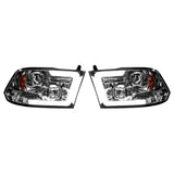 RECON 264270CLC CLEAR PROJECTOR HEADLIGHTS WITH OLED U-BAR - sunny-diesel-performance