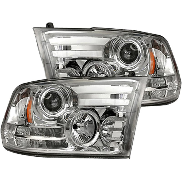 RECON 264276CLC CLEAR PROJECTOR HEADLIGHTS WITH OLED DRL - sunny-diesel-performance