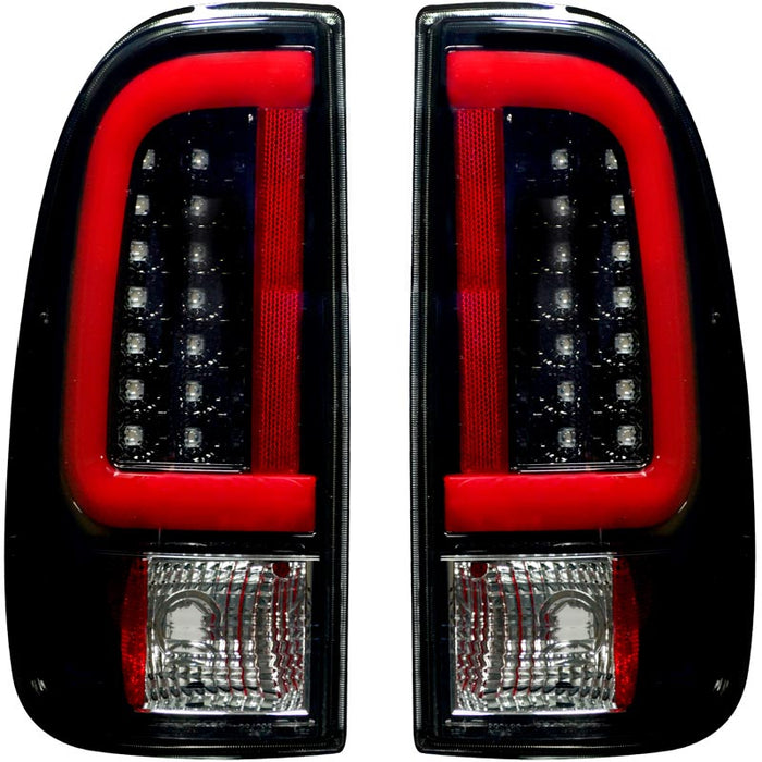 RECON 264293BK SMOKED OLED TAIL LIGHTS - sunny-diesel-performance