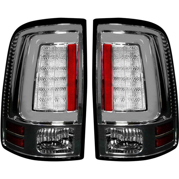 RECON 264336CL CLEAR LENS OLED TAIL LIGHTS - sunny-diesel-performance
