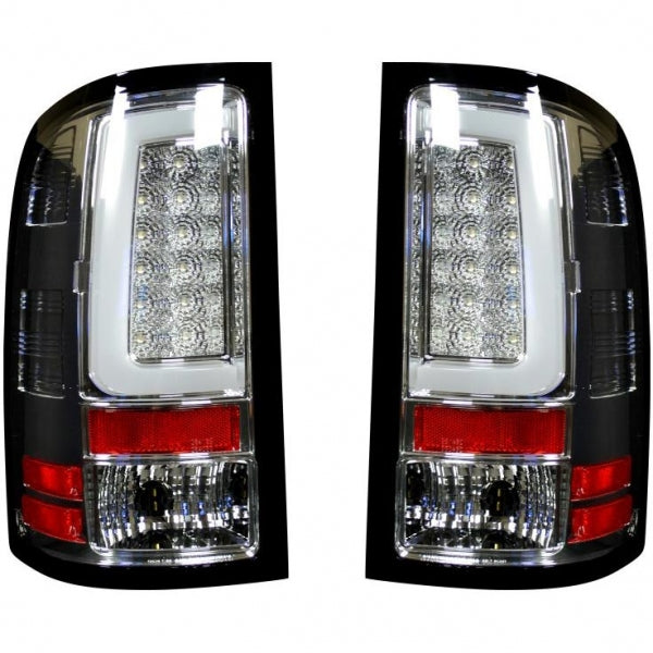 RECON 264389CL CHROME OLED TAIL LIGHTS - sunny-diesel-performance