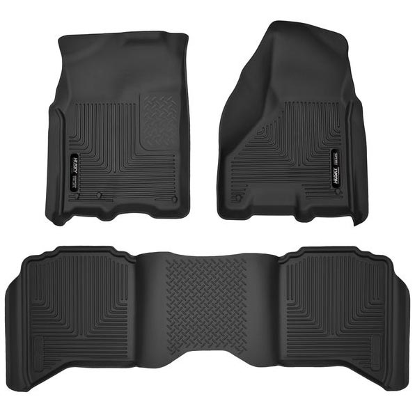 HUSKY LINERS X-ACT CONTOUR FLOOR LINERS 2010-2018 RAM
