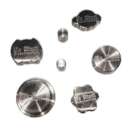 NO LIMIT FABRICATION POLISHED UNDERHOOD CAP SET