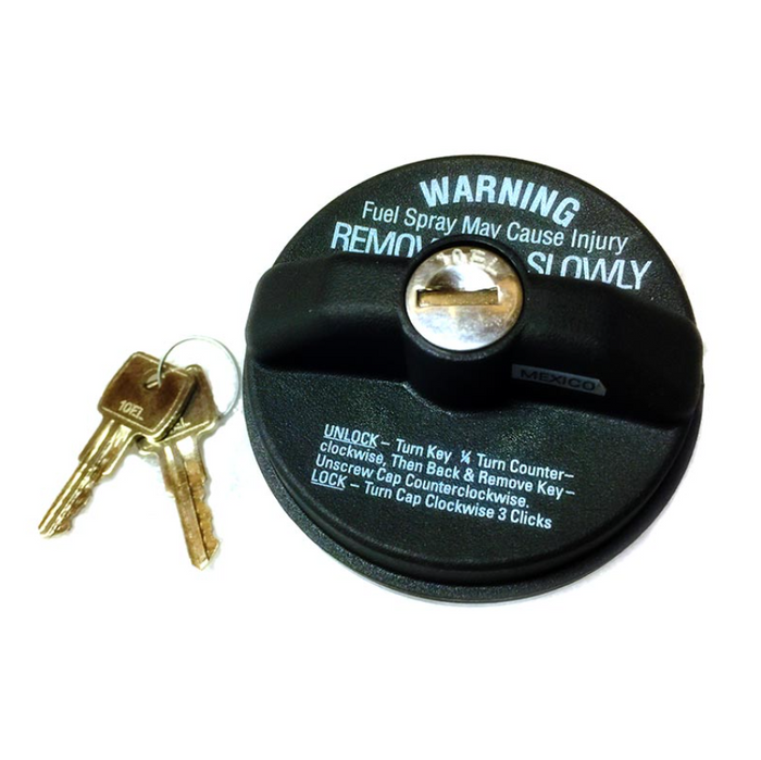 TITAN LOCKING BLACK FUEL CAP