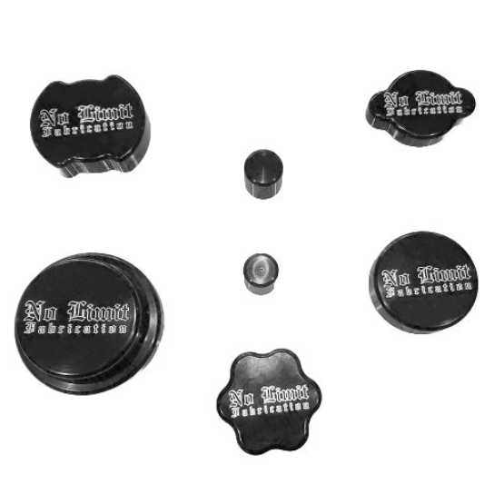 NO LIMIT FABRICATION BLACK UNDERHOOD CAP SET