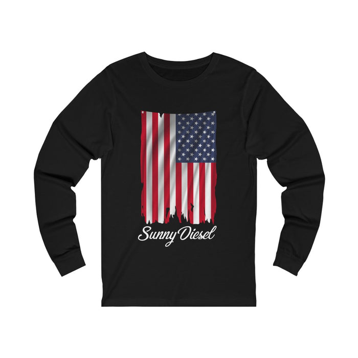 American Flag Long Sleeve - sunny-diesel-performance
