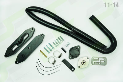 2011-2014 6.7L | COOLER UPGRADE KIT FACTORY PYRO W/PASS-THROUGH PLATE