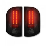 RECON 264175BK SMOKED OLED TAIL LIGHTS - sunny-diesel-performance