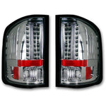 RECON 264175CL CHROME OLED TAIL LIGHTS - sunny-diesel-performance