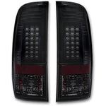 RECON 264176BK SMOKED LED TAIL LIGHTS - sunny-diesel-performance