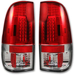 RECON 264176RD RED LED TAIL LIGHTS - sunny-diesel-performance