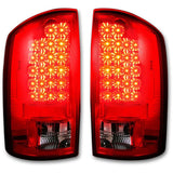 RECON 264179RD RED LED TAIL LIGHTS - sunny-diesel-performance
