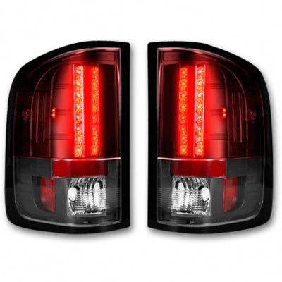 RECON 264189RD RED LED TAIL LIGHTS - sunny-diesel-performance