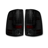 RECON 264236BK SMOKED LED TAIL LIGHTS - sunny-diesel-performance