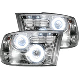 RECON 264270CLCC CLEAR PROJECTOR HEADLIGHTS WITH CCFL HALOS - sunny-diesel-performance