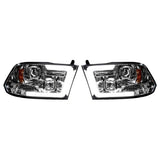 RECON 264270CLC CLEAR PROJECTOR HEADLIGHTS WITH OLED U-BAR - sunny-diesel-performance