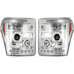 RECON 264272CLCC CLEAR PROJECTOR HEADLIGHTS WITH CCFL HALOS - sunny-diesel-performance