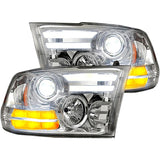 RECON 264276CLC CLEAR PROJECTOR HEADLIGHTS WITH OLED DRL - sunny-diesel-performance