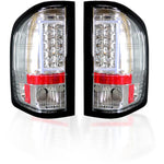 RECON 264291CL CHROME OLED TAIL LIGHTS - sunny-diesel-performance