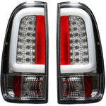RECON 264292CL CHROME OLED TAIL LIGHTS - sunny-diesel-performance