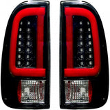 RECON 264292BKS SMOKED OLED SCANNING LED TAIL LIGHTS - sunny-diesel-performance