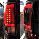 RECON 264293BK SMOKED OLED TAIL LIGHTS - sunny-diesel-performance
