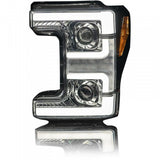 RECON 264372CLC CHROME HEADLIGHTS WITH SCANNING SIGNALS & OLED DRL - sunny-diesel-performance