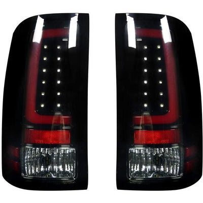 RECON 264389BK SMOKED OLED TAIL LIGHTS - sunny-diesel-performance