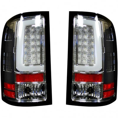 RECON 264389CL CHROME OLED TAIL LIGHTS - sunny-diesel-performance