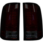 RECON 264389RBK DARK RED SMOKED OLED TAIL LIGHTS - sunny-diesel-performance
