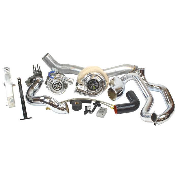 INDUSTRIAL INJECTION 423403 TOWING COMPOUND TURBO KIT - sunny-diesel-performance