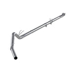 2020-2021 6.7 powerstroke 4" stainless steel downpipe back exhaust no muffler