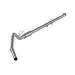 2020-2021 6.7 powerstroke 4" stainless steel downpipe back exhaust with muffler