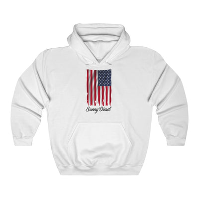 American Flag Hoodie - sunny-diesel-performance