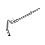 2011-2016 Powerstroke 4" Downpipe Back Exhaust With Muffler - sunny-diesel-performance