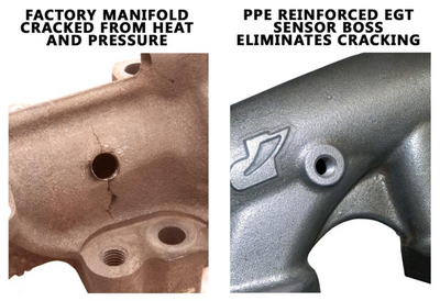 PPE HIGH-FLOW RACE EXHAUST MANIFOLDS WITH UP-PIPES