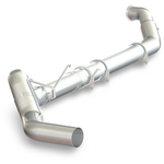 04-07 Cummins 5" Exhaust Without Muffler Aluminized