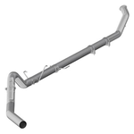04-07 Cummins 4" Turbo Back Exhaust No Muffler Aluminized