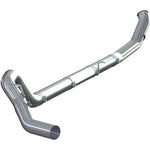2007.5-2010 DURAMAX 4" DOWN PIPE BACK EXHAUST WITHOUT MUFFLER STAINLES STEEL