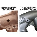 PPE HIGH-FLOW EXHAUST MANIFOLDS WITH UP-PIPES