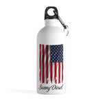American Flag Water Bottle