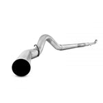 MBRP 4" Turbo Back Single Side Exit Aluminized Steel Exhaust Kit Without Muffler 2001-2010 6.6L GM Duramax - sunny-diesel-performance