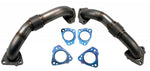 2017-2019 L5P DURAMAX 2" STAINLESS UP PIPE KIT FOR OEM MANIFOLDS W/ GASKETS - sunny-diesel-performance