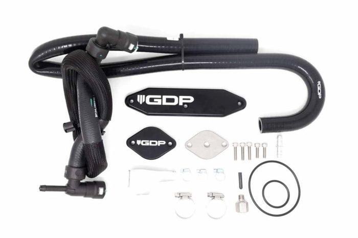 2015-2016 6.7L | COOLER UPGRADE KIT W/RE-ROUTE HOSE - sunny-diesel-performance